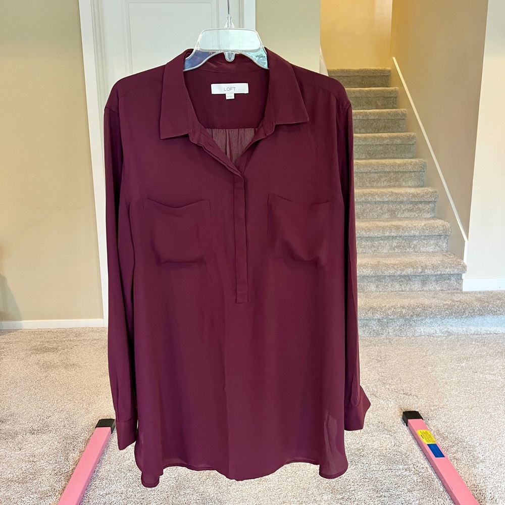 Loft blouse